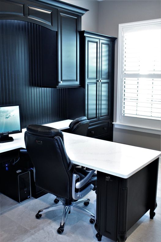 Black Office Cabinets